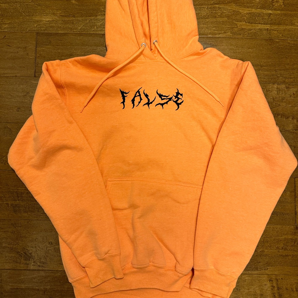 Orange sweatshirt